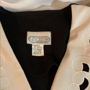 Double breasted, Black knit dress